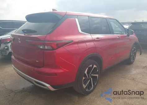 2024 Mitsubishi Outlander Se 2.5 2Wd/Se Black Edition S-Awc/Se Black Edition W/Pano Roof S-Awc from USA, damaged, VIN JA4J3VA88RZ080048